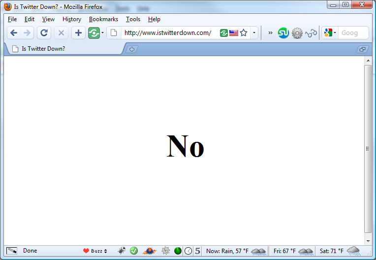 twitter-down Is Twitter Down?