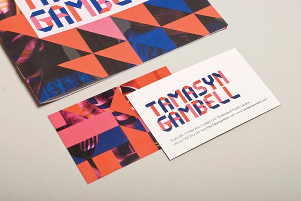 Beautiful Typography in a Print Design: Tamasyn Gambell