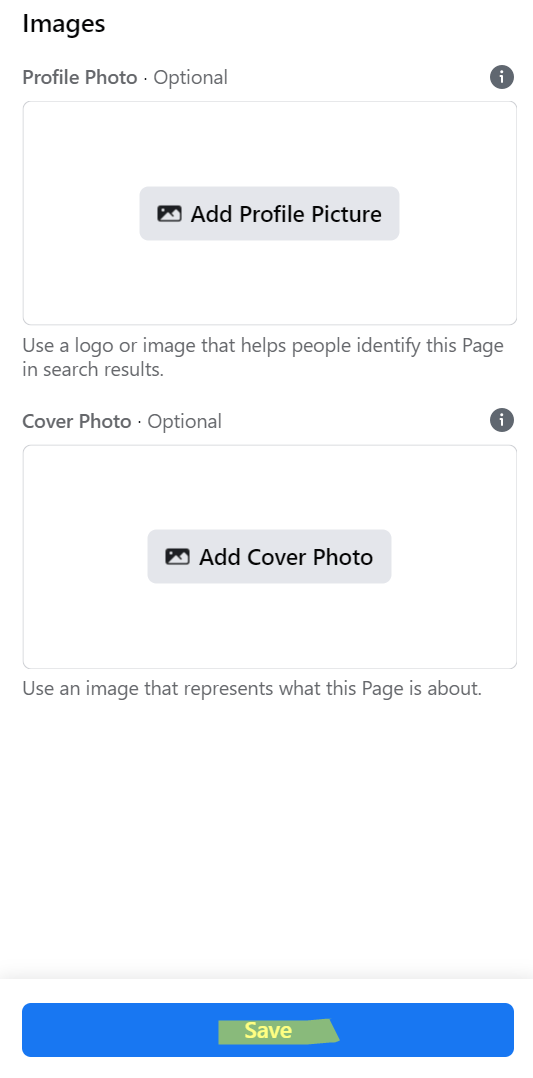 upload photos save