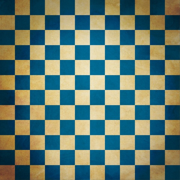 vintage checkered texture 03 blue yellow preview