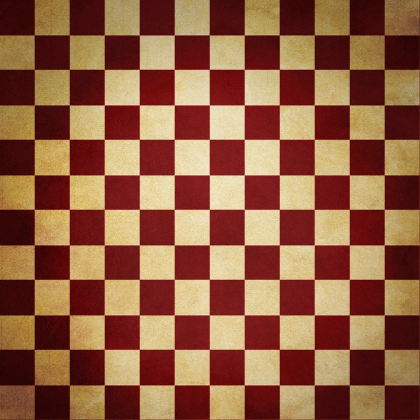 vintage checkered texture 14 deepred yellow preview