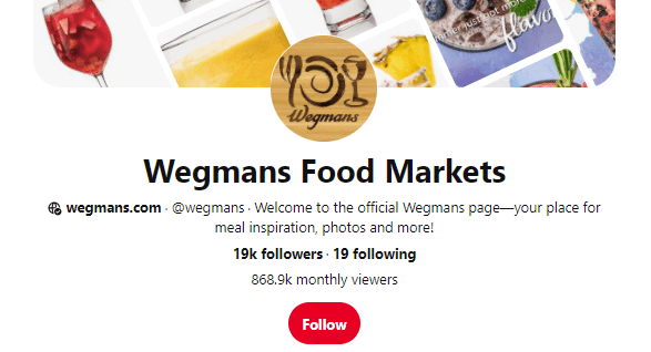 wegmans pinterest