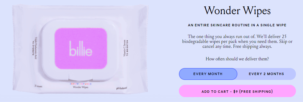 wonder wipes glossier