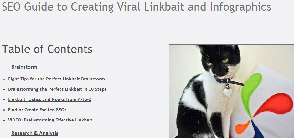 SEO Guide to Creating Viral Linkbait and Infographics