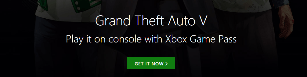 xbox example cta button