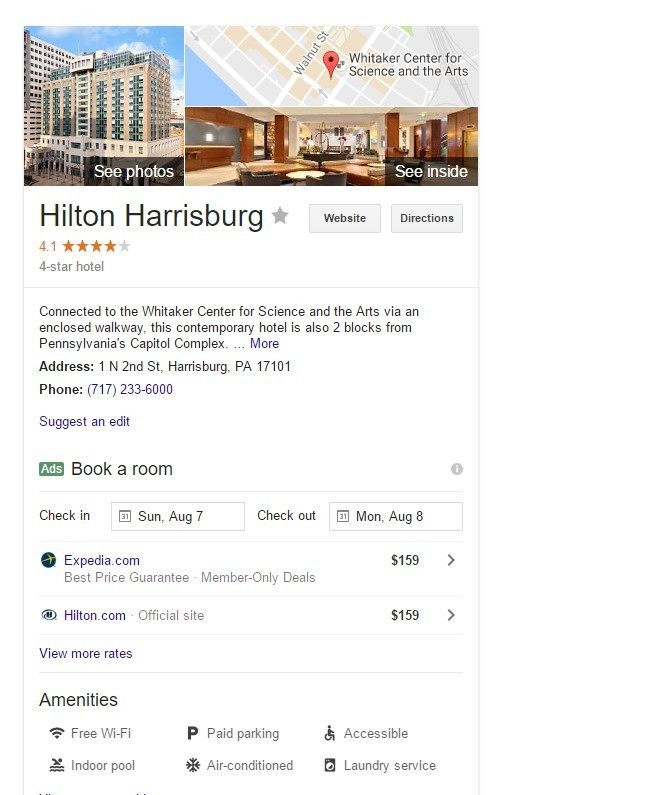 Hilton Harrisburg