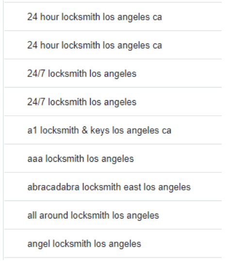 LA Locksmiths