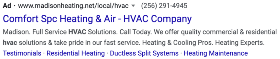 Madison Heating HVAC