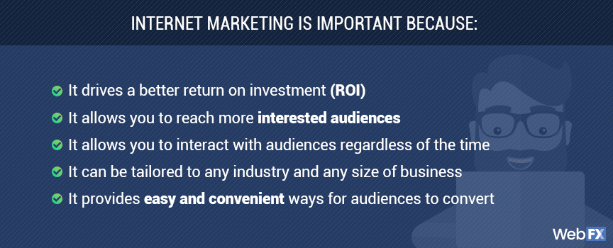 reasons why internet marketing is important