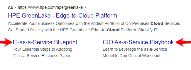 ad extensions ppc for cloud computing companies