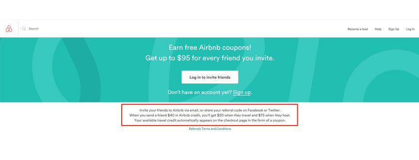 airbnb referral screenshot