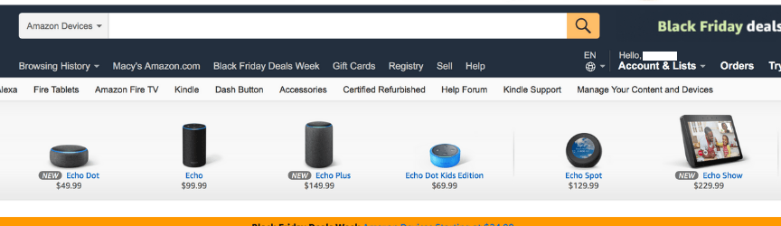 amazon alexa products