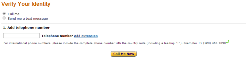 amazon seller contact verification