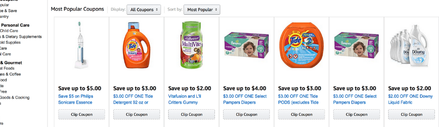 amazon seller promotions coupons