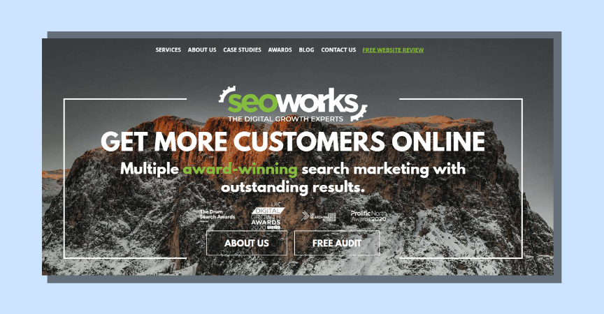 One of best SEO companies: The SEO Works