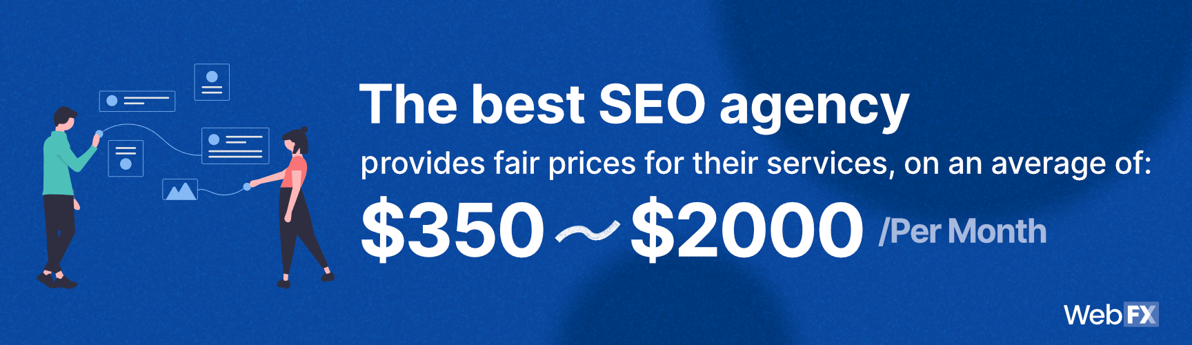 A statement on why the best SEO companies have fair pricing for their services