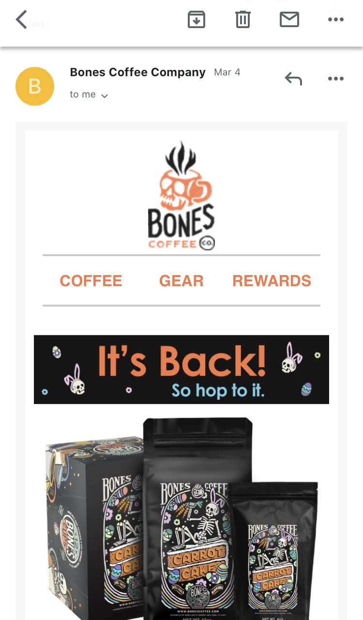 bones email