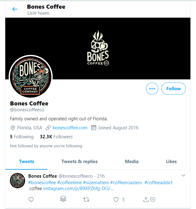 bones twitter