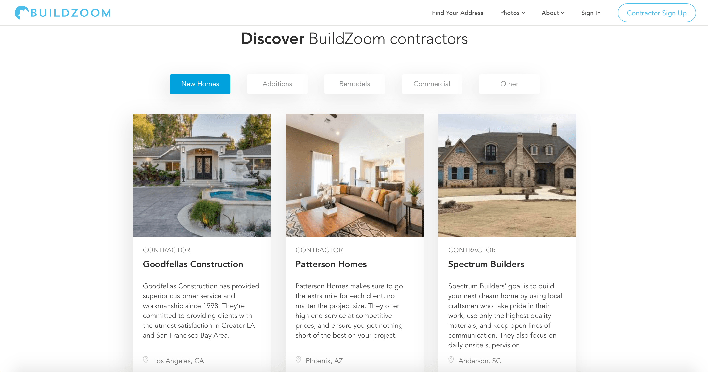 BuildZoom for contractors