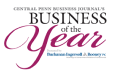 Central Penn Business Journal Business of the Year award logo presented to Business Equipment & Supply Co.