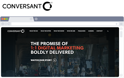 header of Conversant website