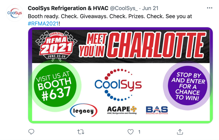 coolsys twitter post