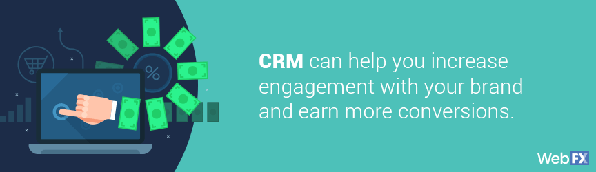 CRM helps increase engagement