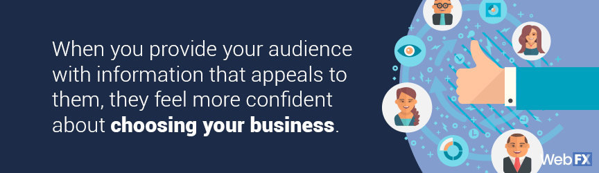 CRM gives audience confidence in your business