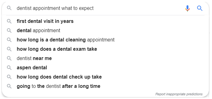 dentist appointment