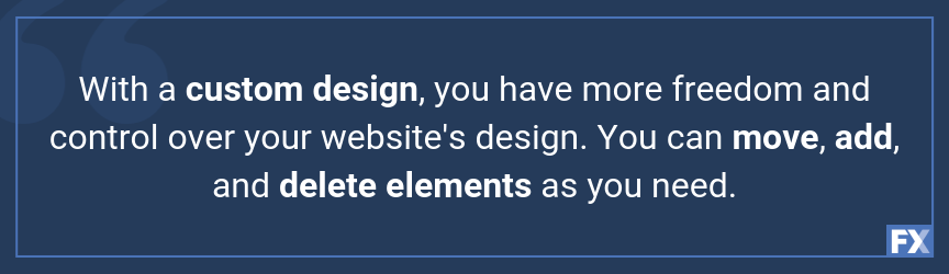 designing your website