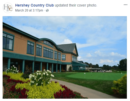 digital marketing for country club example