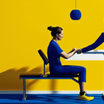 Patient receiving physical therapy treatment