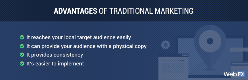 Advantages marketing channels