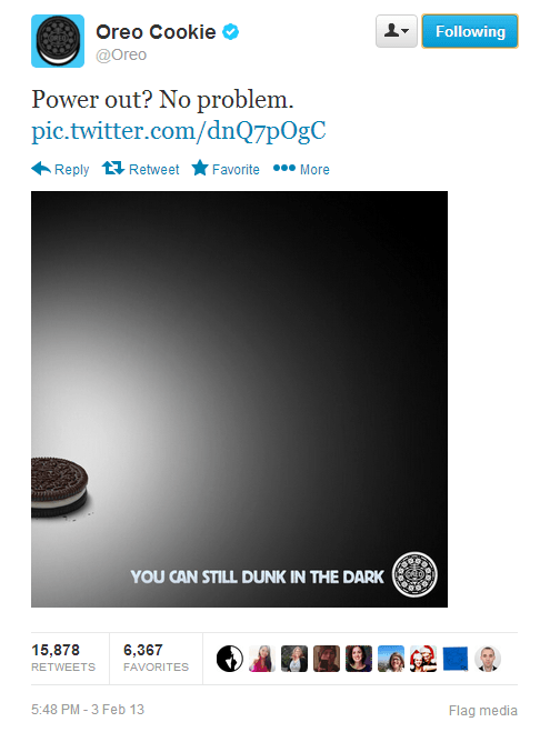 dunk in the dark oreo