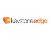 Keystone Edge logo with stylized orange flower icon next to lowercase text 'keystoneedge'.