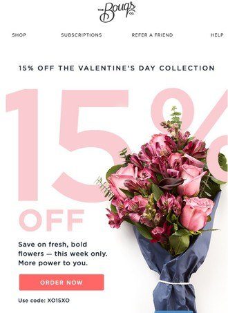 email newsletter florist