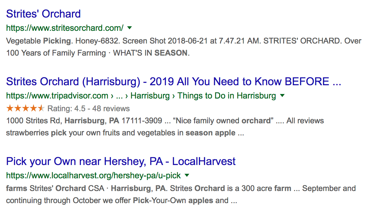 farm seo listing