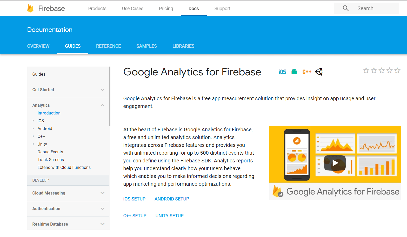 firebase analytics