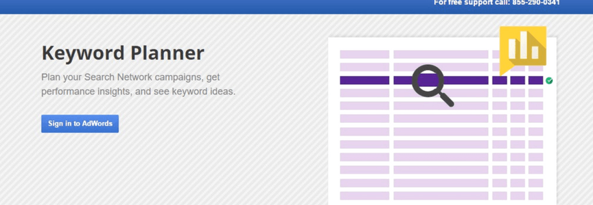 Google Keyword Planner 