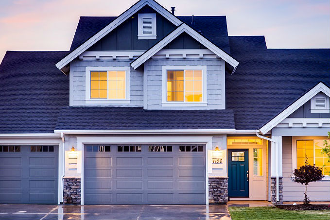 Outside view of a house