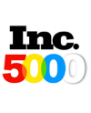 Inc. 5000 logo with a red, yellow, and blue design.