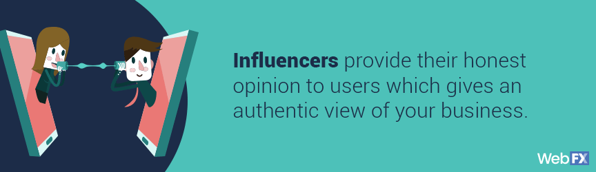 Benefits of influencer marketing