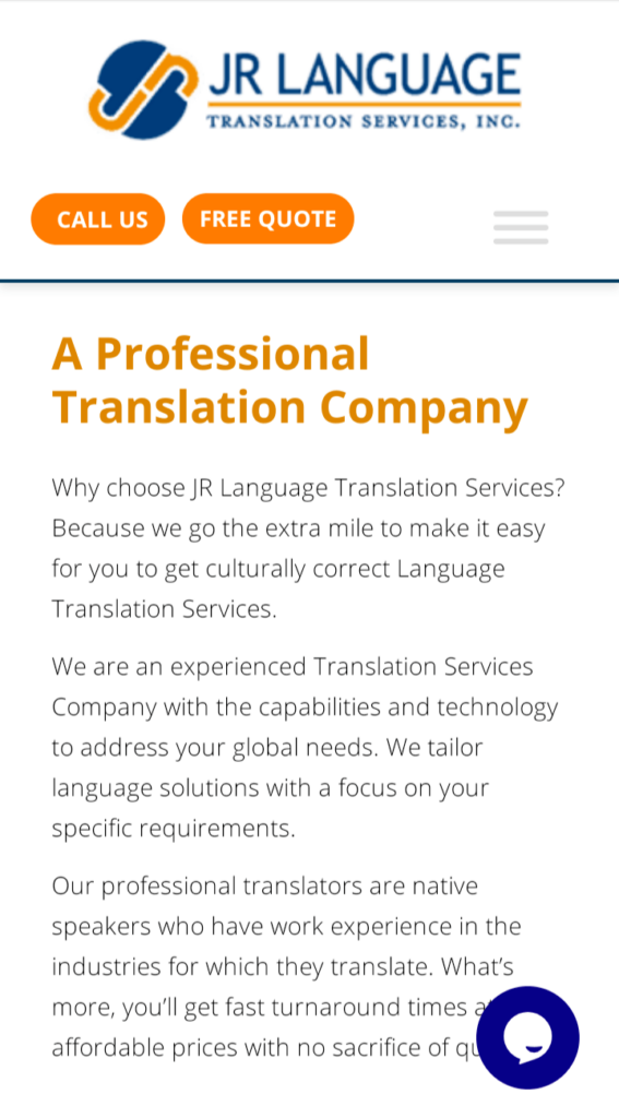 Follow-Up Translation Services
