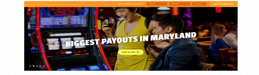 casino landing page