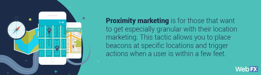 What is proximity marketing