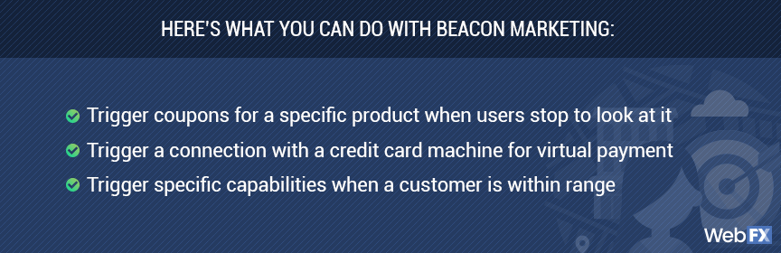 What is beacon marketing