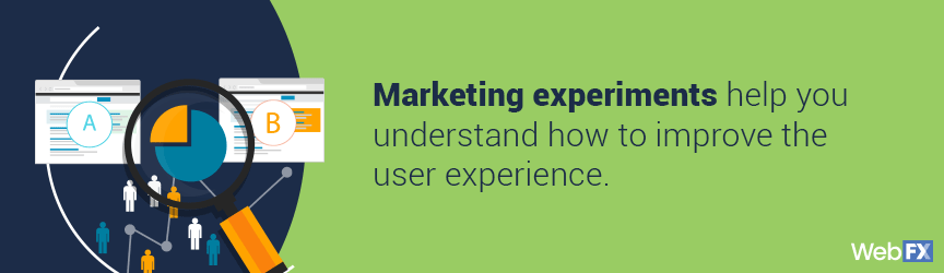 How marketing experiments can help with usability