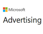 Microsoft Advertising logo with the Microsoft four-square color window icon.