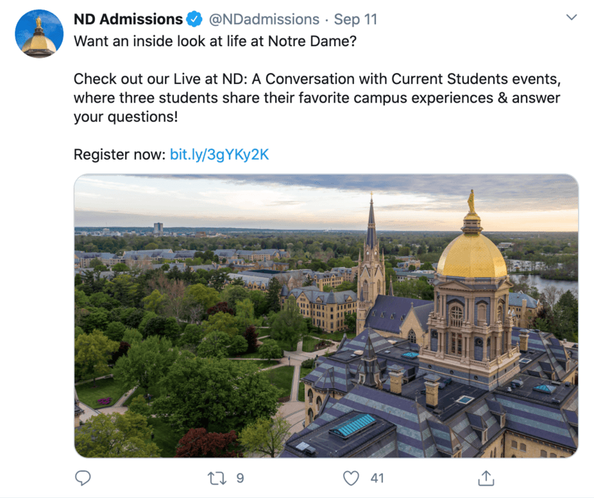 notre dame twitter student guides img