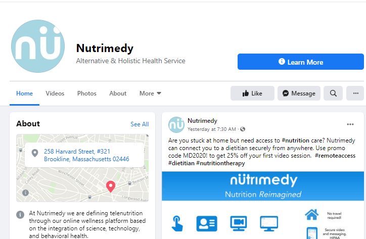 nutrimdey facebook